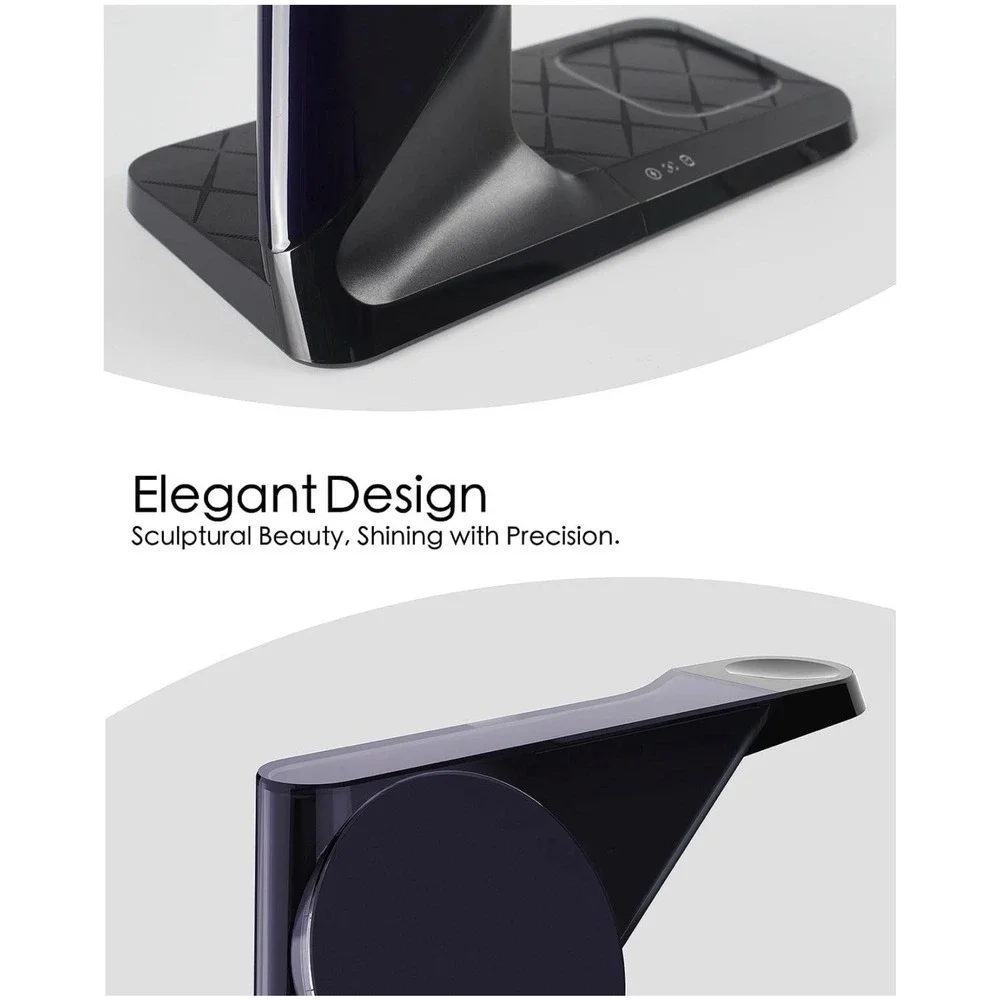 Waitiee Wireless Charger 3 in 1 15w Fast Charging Station for Apple iWatch Se/6
